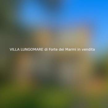 Villa in vendita a Forte dei Marmi (Lucca)
