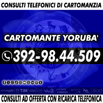 Vuoi ottenere una visione chiara della tua vita? contatta il Cartomante YORUBA'