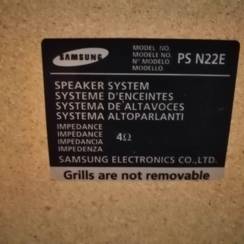 CASSE ACUSTICHE SAMSUNG 