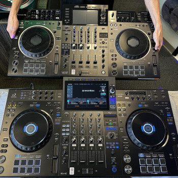 AlphaTheta XDJ-AZ, OMNIS-DUO, Pioneer OPUS-QUAD, Pioneer XDJ-RX3, Pioneer XDJ-XZ