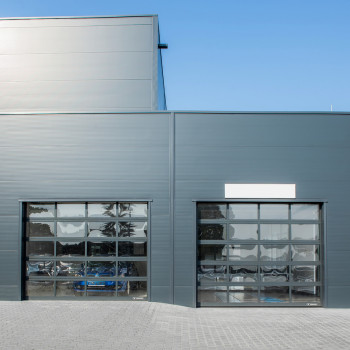 Portone sezionale industriale MakroPro ALU 2.0 4,320 m x 3,875 m