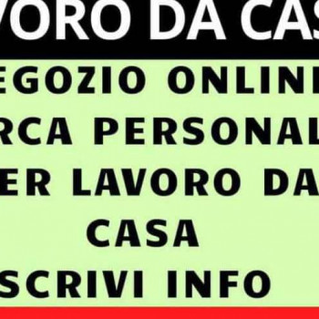 Lavora da casa.