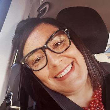 Cristina, donna sorridente e vitale 