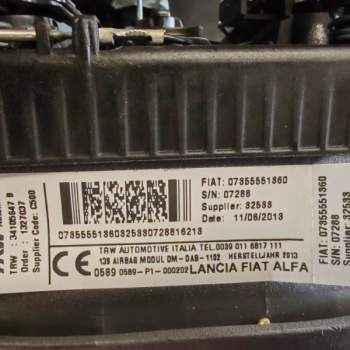 Airbag volante FIAT PANDA  del 2013