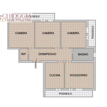 Appartamento in vendita a Chioggia (Venezia)