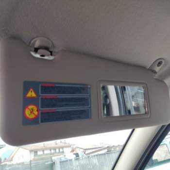 Aletta parasole destra DACIA DUSTER  del 2012