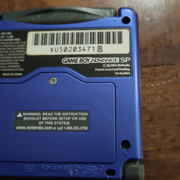 GAME BOY ADVANCE SP