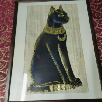 Vendo quadro della dea gatta Egizia Bastet