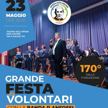 Vitaliano Dirige all'Opera Don Orione la Banda P. Anfossi nel 170&deg; 