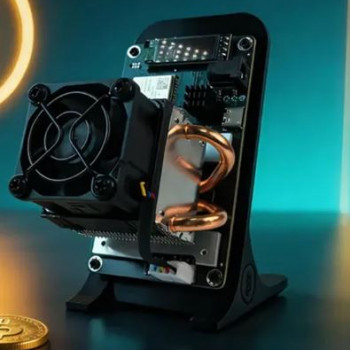 Minatore Bitcoin Bitaxe  Gamma 602 ancora in garanzia perfettamente funzionante.