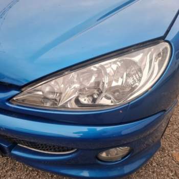 Proiettore sinistro PEUGEOT 206  del 2007