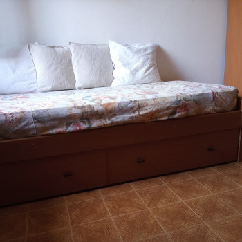 LETTO SINGOLO CON 2 CASSETTI