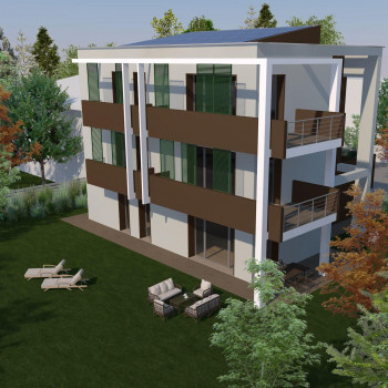 Mogliano V.to: introvabile nuovissimo appartamento in condominio di 3 unità