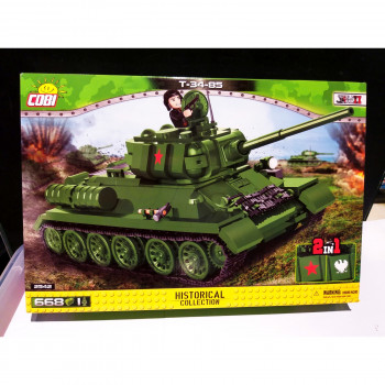 COBI T-34-85 WORLD WAR II - Historical Collection  668 pezzi (Lego)