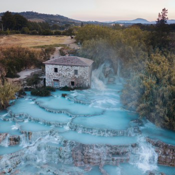 TERME DI SATURNIA: il Mulino e Piscine naturali 30/07